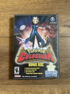 Pokemon Disco Bonus Colosseo (Nintendo GameCube, 2004) - Completo CIB - Testato - Foto 1 di 9