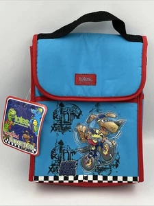Vintage Totes Kids Insulated Lunch Tote BMX Team Blue New With Tag - Picture 1 of 10