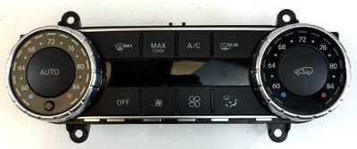 Panel de control de clima climatizador Mercedes ML350 GL450 2012-2015 A1669000206 FABRICANTE DE EQUIPOS ORIGINALES Foto 1 de 4