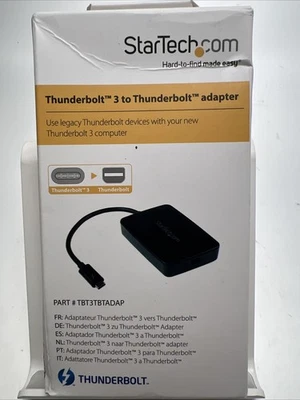 StarTech Thunderbolt 3 to Thunderbolt 2 Adapter - TBT3TBTADAP - Image 1 of 4