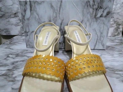 Ana Marino Mujer Tacones Amarillo Talla 8M Nuevos Sin Caja Foto 1 de 4