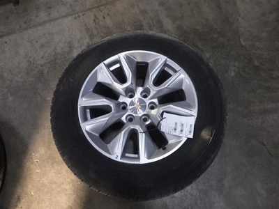 Wheel 20x9 10 Spoke Silver w/ Tire Fits 19-25 SILVERADO 1500 - Image 1 of 4