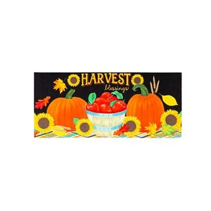 Cosecha Bendición Calabazas Sasafrás Switch Mat, 10x22 pulgadas - Imagen 1 de 3
