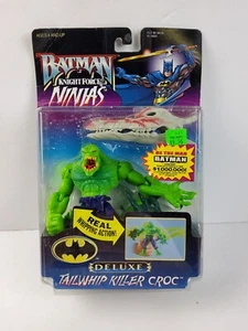 Figura de acción de colección Batman Knightforce Ninjas 1998 Tailwhip Killer Croc Kenner - Imagen 1 de 11