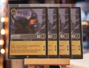 Disney Lorcana Play Set - Kristoff Official Ice Master - 182/204 NM+ NON-Foil x4 - Picture 1 of 1
