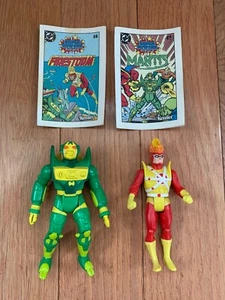 Vintage Kenner DC Comics Super Powers Actionfiguren 1985 Mantis & Firestorm LOT - Bild 1 von 6