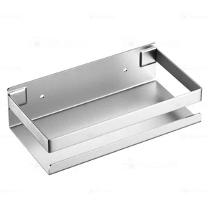 Edelstahl Duschregal Bohren Duschablage für Duschstange Seifenkorb 20*10*5,8cm - Bild 1 von 10