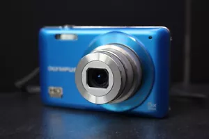 Olympus VG-120 14.0MP Digital Camera - Blue - Picture 1 of 9