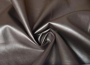 Material De Cuero Sintético Marrón Metálico - Imagen 1 de 2