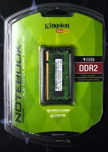 Kingston Technologies Notebook | 1 GB DDR2 | PC2-5300 | 533 MHz/667MHz - Picture 1 of 2