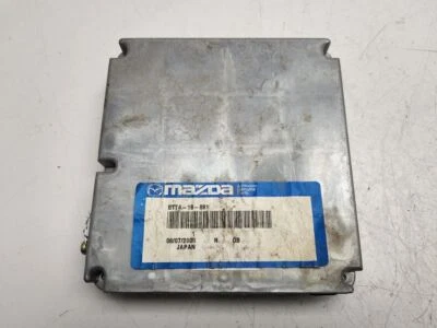 01 02 Mazda MX-5 Miata Motor ECM Módulo de Control Electrónico Automático BTT418881 Foto 1 de 4
