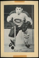 1944-64 Bee Hive Hockey Photos (Group 2) Andre Pronovost #NNO Montreal Canadiens