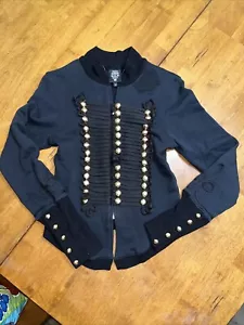 Smashing Grandpa Rock Couture Victorian Stretchy Vintage Style Jacket , Size 2 - Picture 1 of 17