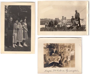 Cape Cod Massachusetts c1920 ~ Lote de 3 fotografías vintage - Imagen 1 de 7