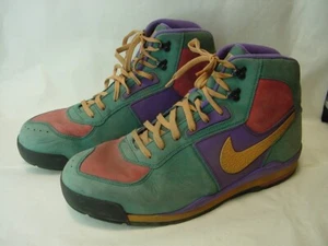 NIKE AIR BALTORO Teal/Marakesh/Vivid Violet 2005 SHOES - MENS SIZE 15 - Picture 1 of 8