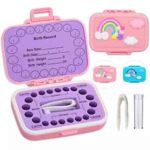 Tooth Holders for Kids Keepsake Baby Teeth Keepsake Box Tooth Saver Tooth Con... - Picture 1 of 8