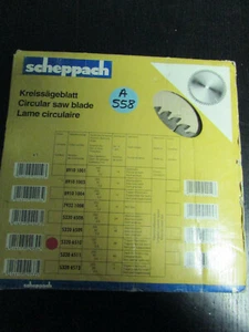 Hoja de sierra circular Scheppach 5320 6510 HM/CT 230 x 2,6 x 30 mm dientes = 48 (A558) - Imagen 1 de 3