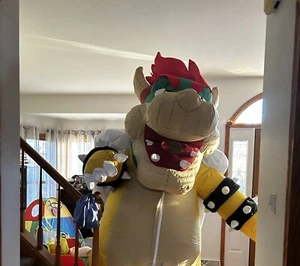 Inflatable Costume Bowser Koopa Adult/Teen Giant Plush Mascot Cosplay 9ft Tall - Picture 1 of 4
