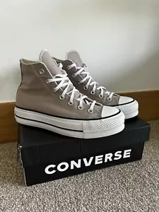 BNWB Converse All Star Chuck Taylor Hi Top Chunky Platform Trainers Size Uk 5.5 - Picture 1 of 7