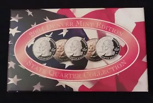 2004 Denver Mint Edition State Quarter Collection Set With COA - Picture 1 of 10