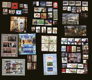 Poland 2020 - mint MNH - complete year set of 61 stamps + 9 blocks FULL ALL - Picture 1 of 8