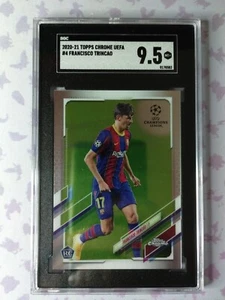 2020-21 Topps Chrome UEFA #4 Francisco Trincau SGC 9.5 Rookie *NorthernRoute* - Imagen 1 de 1