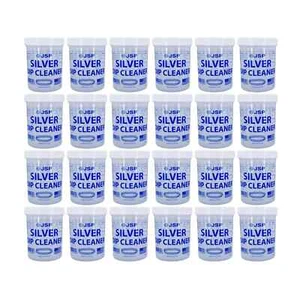 Lot of 24 JSP Sterling Silver Dip Jewelry Cleaner Tarnish Remover Cleaning 8oz - Picture 1 of 16