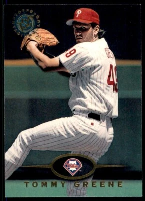 1995 Topps Stadium Club #356 Tommy Greene - Image 1 of 2