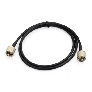 CB Radio RG58 Kabel 6" ~ 25 stóp PL259 UHF Wtyczka przedłużacz Niskie straty dla amatorów - Zdjęcie 1 z 14