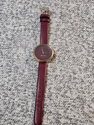 Nine West Women's NW/2112 Burgundy/Burgundy Strap Watch - Image 1 of 4