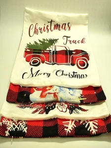 Throw Pillow Covers Holiday Christmas Decorative 4 Pack 2 Sided 18" X 18" Linen - Picture 1 of 8