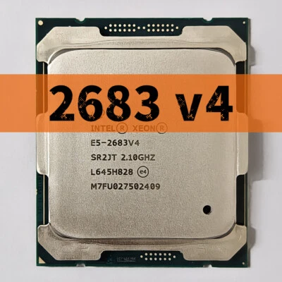 Intel Xeon E5-2683 v4 SR2JT 2.10GHz 16 Cores 40M LGA2011-3 120W CPU Processor - Image 1 of 3