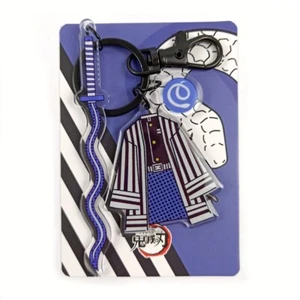 Anime Demon Slayer Key Goods Keychain Widget Fashion Harajuku Cosplay Gift - Picture 1 of 4