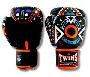 Boxhandschuhe Zwillinge Special FBGVL3-57 Leder Training Muay Thai Made in TH - Bild 1 von 12