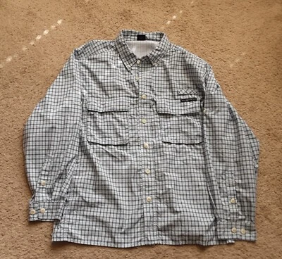 ExOfficio Multi Colored Large Vented Long Sleeve Button Front Shirt - Image 1 of 3