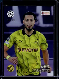 TOPPS MERLIN Heritage 23-24 RAMY BENSEBAINI Dortmund paralelo 49/99 - Imagen 1 de 2