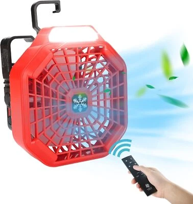 Ventilador Inalámbrico con Mando a Distancia para Craftsman V20 Batería Ventilador Camping con Luz Led  Foto 1 de 4