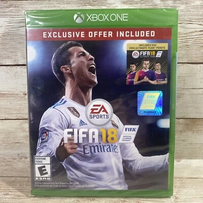 Fifa 18  Xbox One Game Brand New Factory Sealed Read Description - Image 1 of 3
