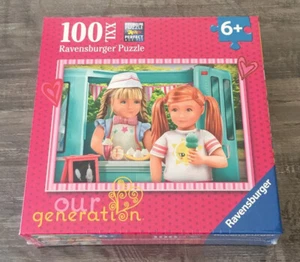 Ravensburger 100 Piece XXL Puzzle Our Generation Ice Cream Stand 19" x 14" New - Picture 1 of 4