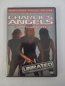 Charlie's Angels: Full Throttle DVD 2003 Cameron Diaz Drew Barrymore Lucy Liu - Picture 1 of 3