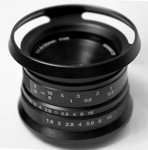 7artisans 25mm F1.8 Manual Focus HD.MC LENS f/ Canon EOS M EF-M Camera - Picture 1 of 1