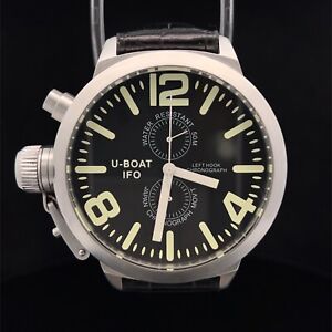 U-Boat Left Hook Chronograph Men’s Watch Limited Edition Left Handed Men’s Watch
