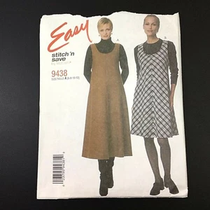 McCalls Stitch & Save 9438 Misses Jumper & Top Stretch Size 6 - 12 New Old Stock - Picture 1 of 5