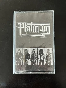 Platinum - Demo 1990 RARE US Metal Hard Rock EP Demo Tape Cassette - Picture 1 of 3
