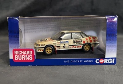 Coche modelo fundido a presión Corgi 1:43 Subaru Legacy RS Richard Burns Foto 1 de 4