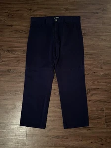 Pantalones Johnnie O Para Hombre 36x32 Azul Marino Elastizados Chinos Informales Cinco Bolsillos Sarga - Imagen 1 de 5