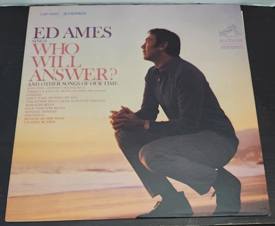 Ed Ames Who Will Answer? 1968 Vinyl Album 33 RPM 12" Classic Pop - Image 1 of 4