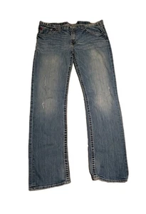 Big Star Jeans Herren 36 lang Regular Union Straight Leg Medium Wash Denim Hose  - Bild 1 von 22