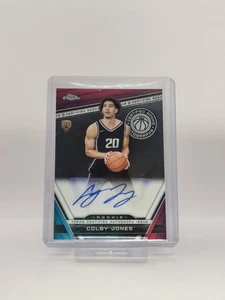 2023-24 Topps Chrome - Colby Jones - Auto - Kings #CRA-CJ Rookie - Bild 1 von 1