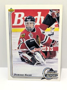 1992-93 Upper Deck - Dominik Hasik - Rookie Report - #366 - Picture 1 of 2